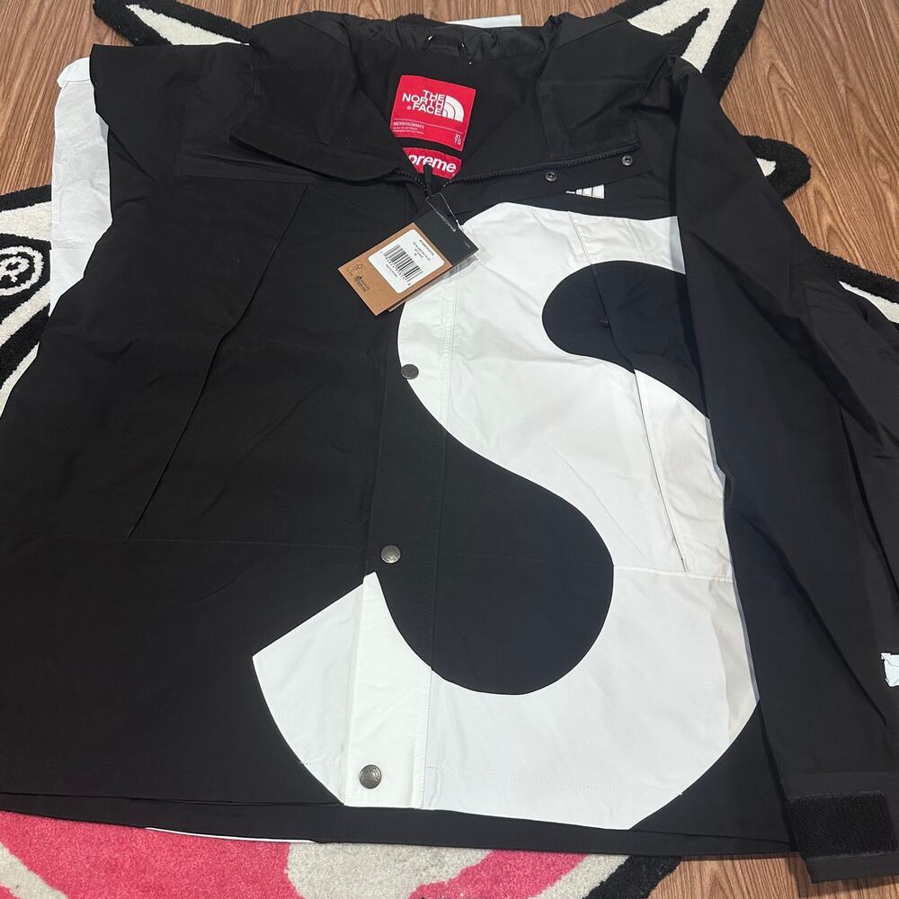 Supreme x The North Face S Logo Mountain Jacket – Black – XL – Brand New in Bag
